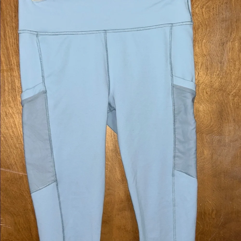Light Blue High-Waisted Fabletics Leggings - Picture 2 of 7